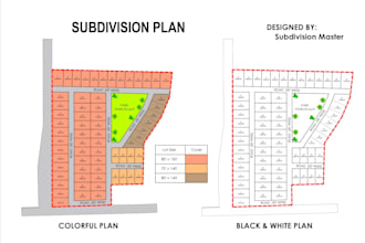 Top 5!  draw subdivision plan, site plan and lot plan