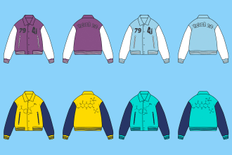do apparel mockup jackets, shirts, hoodies for your brand