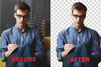 remove the background of 10 images