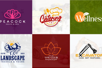 do modern and minimal logo design