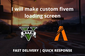 24 Best fivem loading screen Services To Buy Online | Fiverr