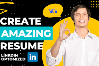 optimize linkedin profile with professional resume and cover