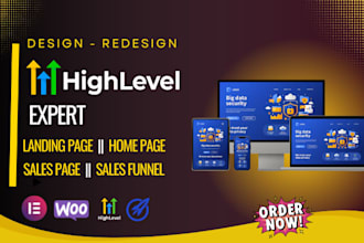 rebuild, build gohighlevel websites, ghl landing page, ghl funnels assistant