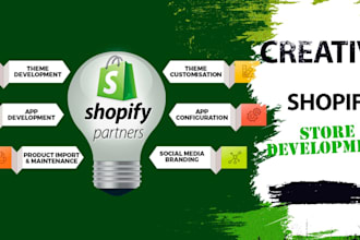develop profitable shopify  drop shipping store or shopify website