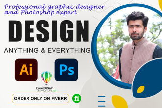 do graphic design, adobe illustrator, adobe photoshop, coreldraw work