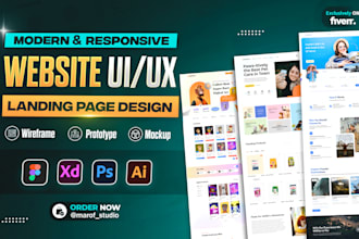 design figma website design, figma design website, figma landing page design