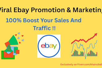 do viral ebay promotion marketing to boost sales and traffic