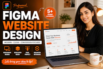 do figma design, figma website design, website ui design