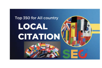 do usa, uk, canada, australia, germany, uae, local citations for local SEO