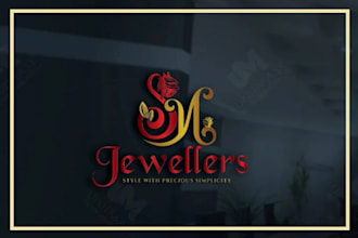 design high quality jewelry logo with creative concept