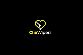design popular classic clix wipers logo for you