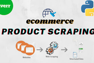scrape ecommerce site products and reviews