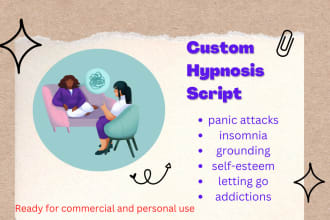 write an effective and relaxing hypnosis script for you