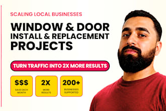 get you window replacement and door installation leads for home service company
