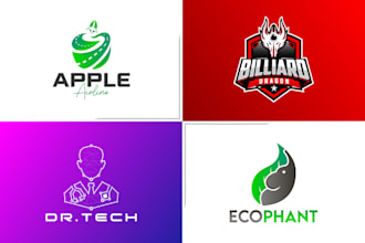 do creative modern and 3d business logo design or redesign