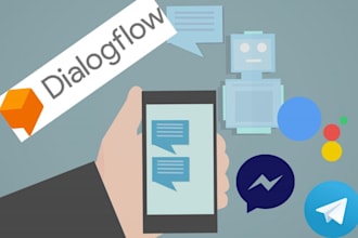develop a chatbot with dialogflow for any social media app