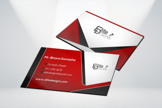 design professional business card in 24hrs