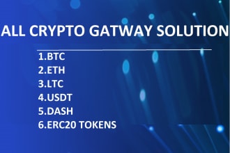 add any crypto including all erc20 token payment gateway in PHP