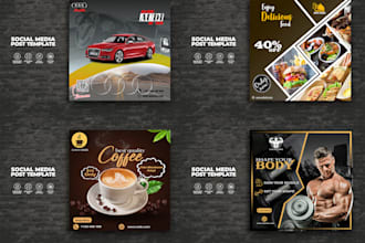 design creative social media post