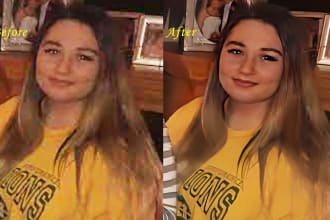 fix blurry, enhance, upscale low quality images and photos