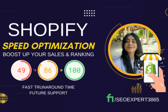 optimize your shopify store speed within 24 hours for better conversion
