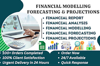 build excel financial models, forecasting, budget, projections, analysis report