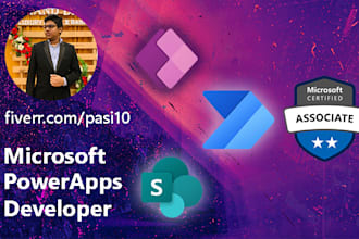 create powerapps with sharepoint as the database