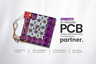 design pcbs or electronic circuits