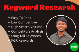 do profitable keyword search with competitor analysis