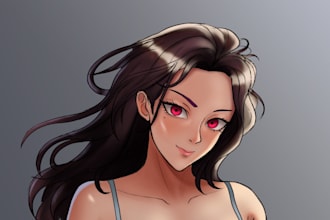 draw sfw or nsfw in anime style