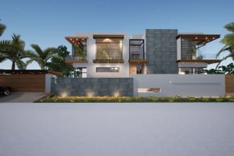 design beach house, villa, farmhouse, resort, restrooms