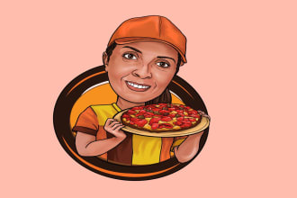 design awesome  caricature logo within 1 day