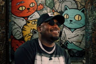 write and record a male rap verse or hook