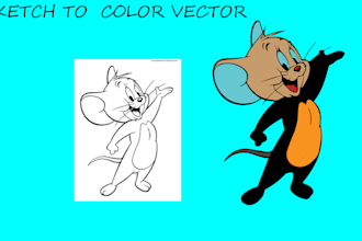 trace vector and image in high quality vector