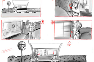 do the simple storyboard