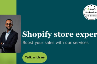 create a ready to go dropshipping website store on shopify