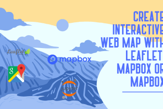 create an interactive web map with leaflet, mapbox or google api