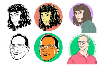 portrait avatar cartoon from your photo