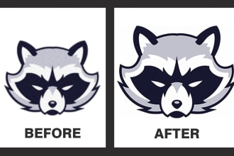 do vector tracing and recreating images