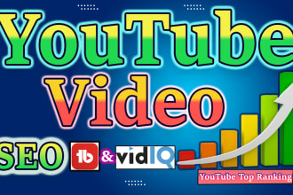 optimize and rank youtube video with SEO improve video ranking