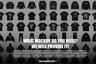 make any clothing mockups for your brand