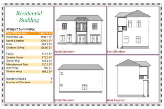 provide accurate roof and siding material xactimate reports