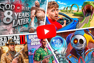 create youtube gaming thumbnail