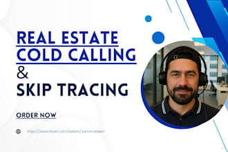 do real estate wholesale cold calling and skip tracing