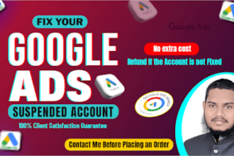 fix google ads suspended account to unsuspended payment issues