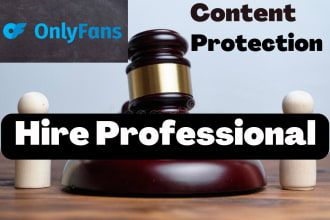 send dmca takedown notices to remove leaked onlyfans content