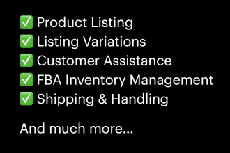 create amazon product variation listings