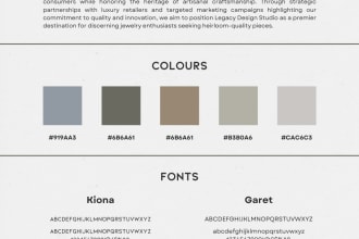create a style guide for your brand