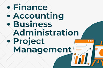 help in business administration, finance, and accounting research writing