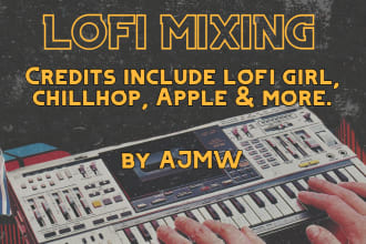 professionally mix and master your lofi hip hop beats